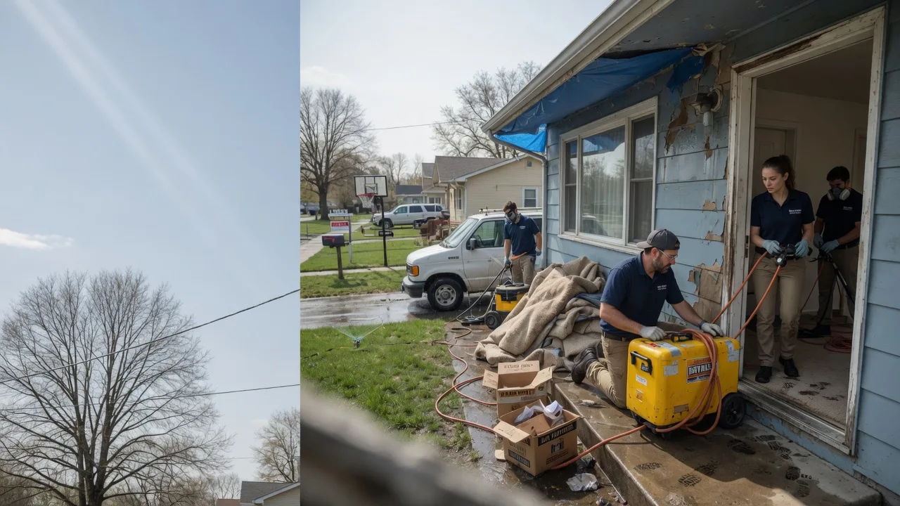 Basement Flood Cleanup in Brumley, MO near me